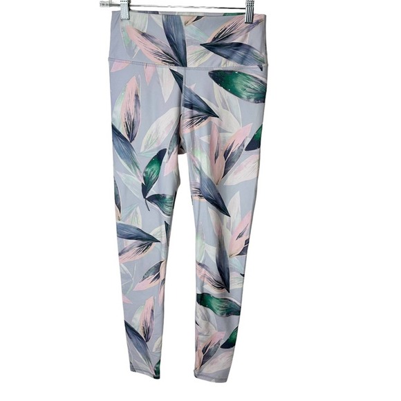 Fabletics Define PowerHold High-Waisted Leggings Womens Floral Stretch Small - Picture 4 of 7